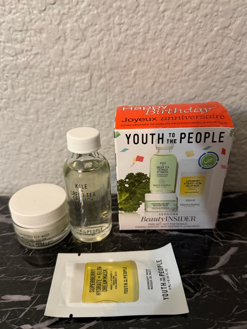 Sephora beauty insider Youth to the People set